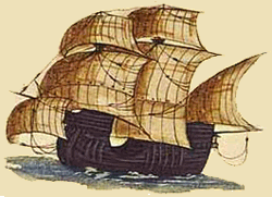 Schiff um 1800